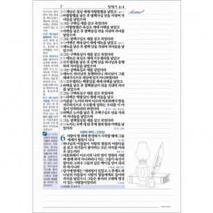 메모성경 개역개정판 /대/단본/색인/무지퍼/초코(50223)