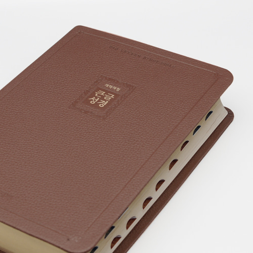 개역개정 우피 큰글성경 특대 단본 리치브라운