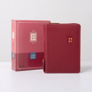 개역개정 가죽 성경전서(NKR62EAB) 소 합본 레드