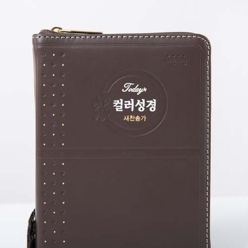 개역개정 가죽 투데이컬러성경 소 합본 다크브라운