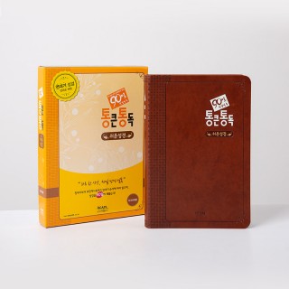90일 통큰통독 (쉬운성경판) 대 단본 다크브라운
