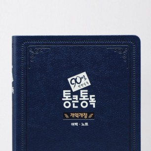 개역개정 90일통큰통독 성경 대단본 네이비