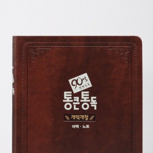 개역개정 90일통큰통독 성경 대단본 다크브라운